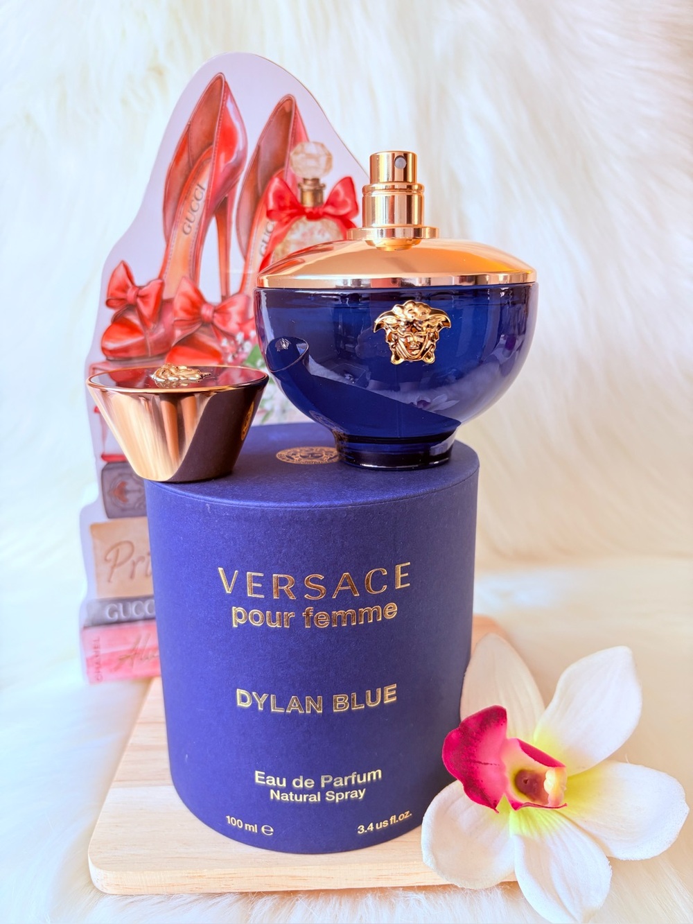 🩷🩷VERSACE DYLAN BLUE POUR FEMME EDP 3.4 oz 🩷🩷 - Picture 2 of 9
